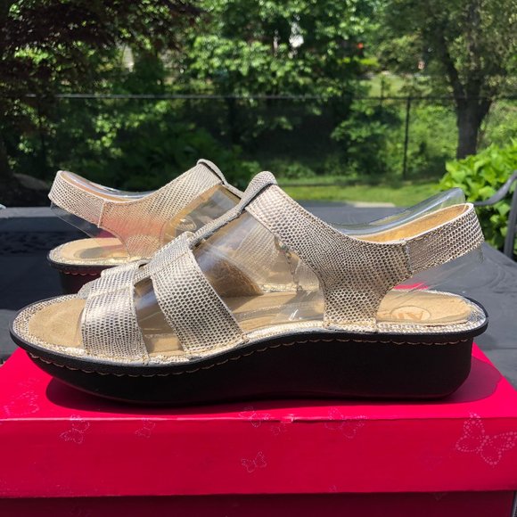 Alegria Kleo Leather Gladiator Sandals - Picture 7 of 11